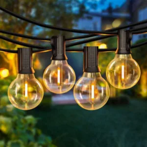 Living And Home G40 Led Festoon Lights 8M 25Pcs 7W Bulb