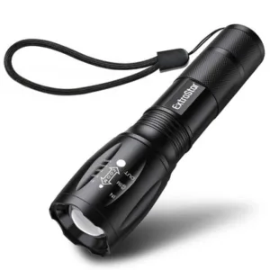 Living And Home 10W Led Torch, Usb Rechargeable 1200 Mah Or Aaax3, 380Lumen Light