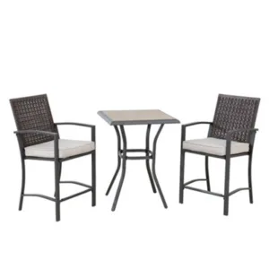 Sunjoy 3-Pc. Counter Height Bistro Set