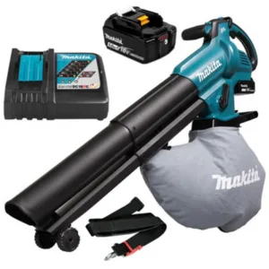 Makita Dub187t002 18V Lxt Brushless Cordless Garden Leaf Blower Vacuum + 5Ah