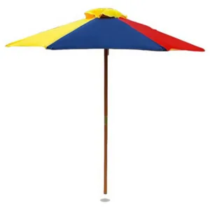 Relsy Kid's Parasol 120Cm Diameter For Garden Bench & Table - Multicoloured Umbrella With Uv Protection