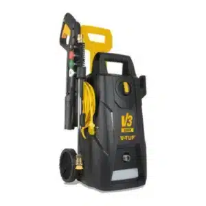 V-Tuf V3-240 X2 2175Psi 150Bar, 7.5L/Min Diy Portable Electric Pressure Washer - Hi-Vis Hose & Cable Yellow