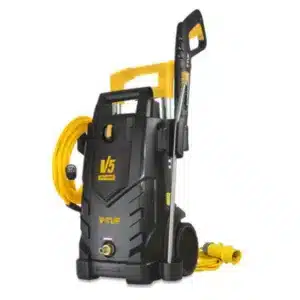 V-Tuf V5 110V X2 Tough Diy Site Electric Pressure Washer - 2175Psi, 150Bar, 6L/Min - 8 M Hi-Vis Hose & 5M Cable Yellow