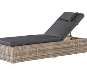 Out & Out Original Out & Out Palma Rattan Sun Lounger