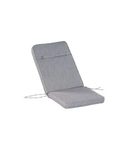 Out & Out Original Taryn Folding Chair Removable Cushion Grey