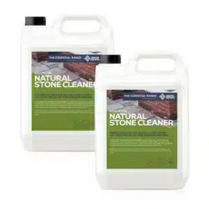 B&Q Stonecare4u - Natural Stone Cleaner (10L) - Removes Dirt, Algae, Grime And More Within 2-4 Hours Green/Black