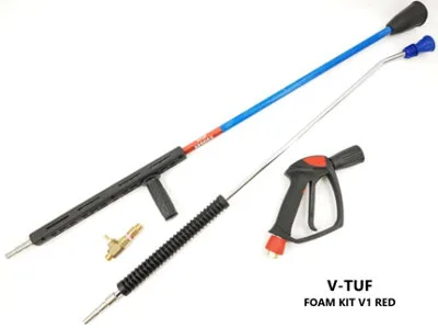 V-Tuf V -Tuf Tuffoam And Tufgun Kit Opti V2 - Msq Fittings Blue