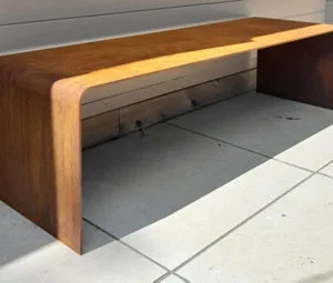 Don Steel Corten Steel Bench Garden Bench Steel Bench Indoor Bench