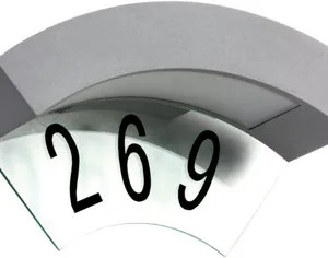 Netagon Outdoor Porch Canning House Number Wall Light