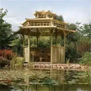 Cheshire Pressure Treated 6-Sided Pagoda (4.025M X 3.29M X 3.32M)