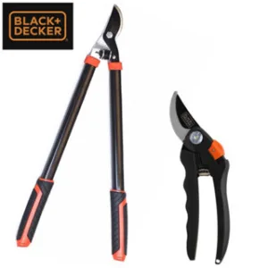 Black+Decker Lopper & Pruner Combi Pack Black