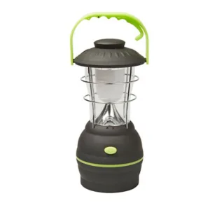 Diall Black & Green Battery-Powered Led Lantern Black/Green