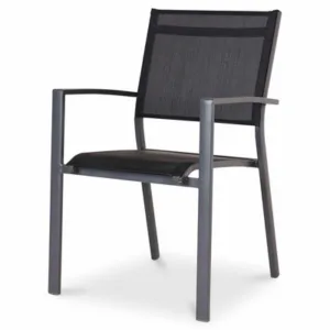 Blooma Batz Metal Chair Black