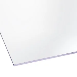 Styrene Clear Polystyrene Flat Glazing Sheet, (L)1.2M (W)0.6M (T)4Mm