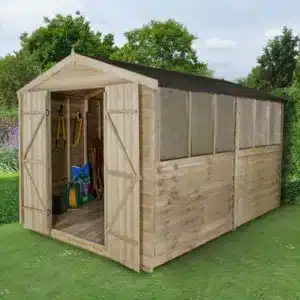 Forest Garden 8X12 Overlap Apex Shed