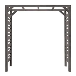 Grange Fencing Urban Garden Arch Dove Grey