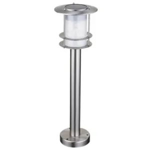 Blooma White Solar-Powered Led Outdoor Post Light White/Light