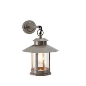 Blooma Grey Mains-Powered Outdoor Wall Light Grey/Light