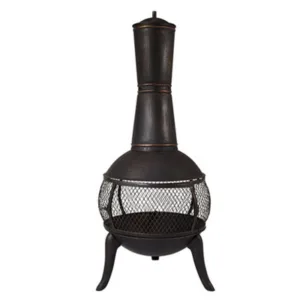 La Hacienda Aluminium Cast Alloy & Steel Chiminea